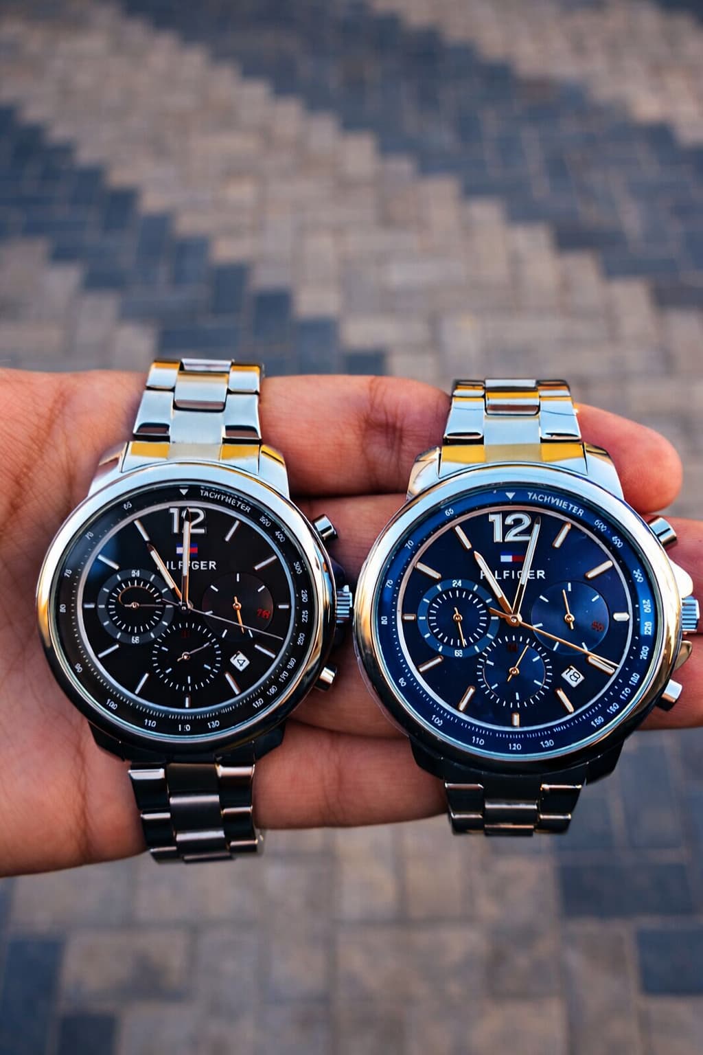 Steel Chrono Watch