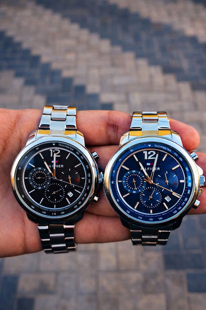 Steel Chrono Watch