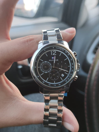 Steel Chrono Watch