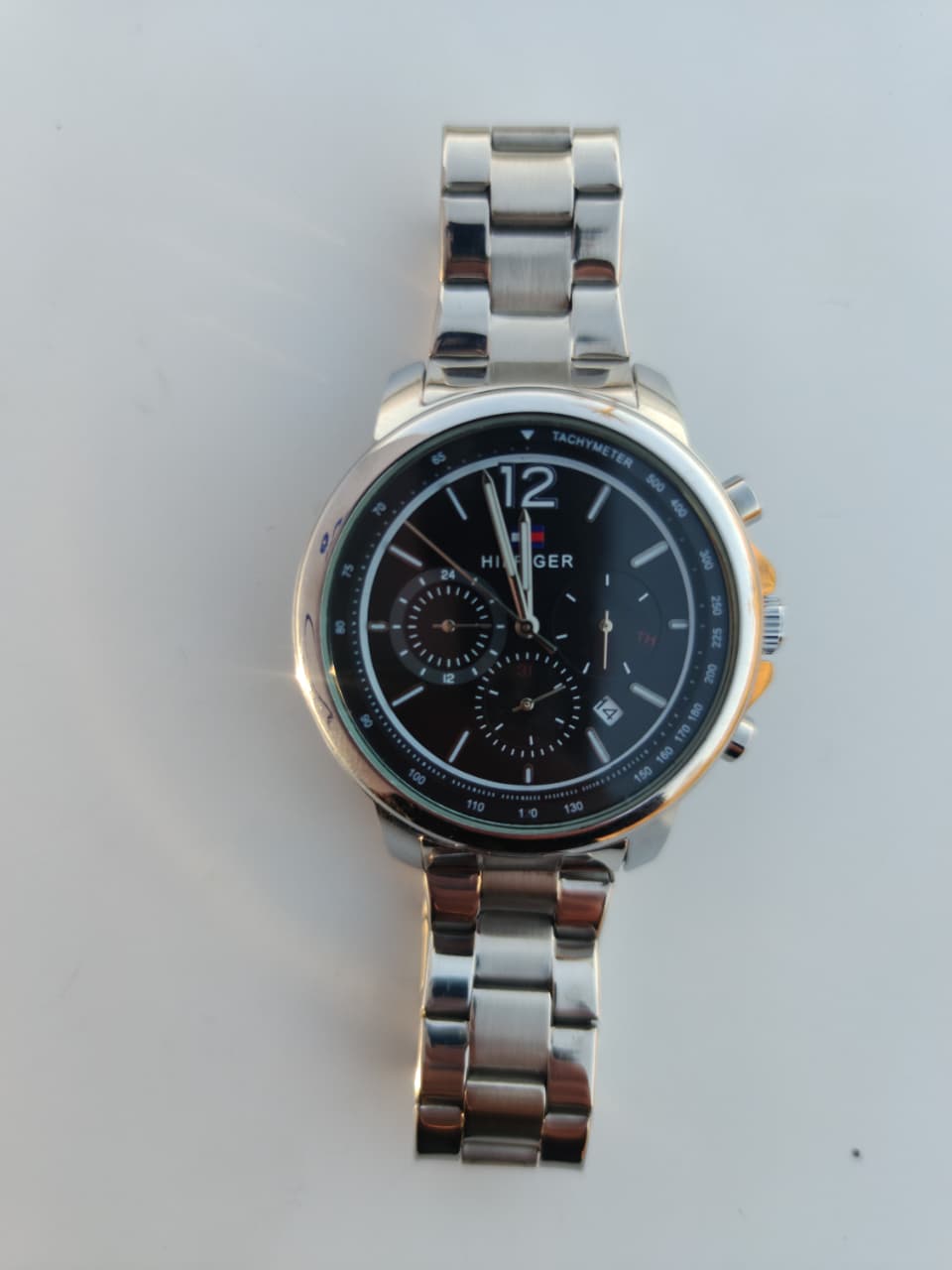Steel Chrono Watch