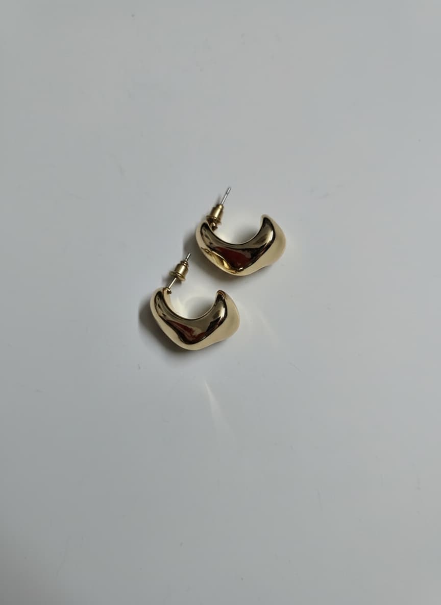 Elegant Design – Gold Plated Earrings