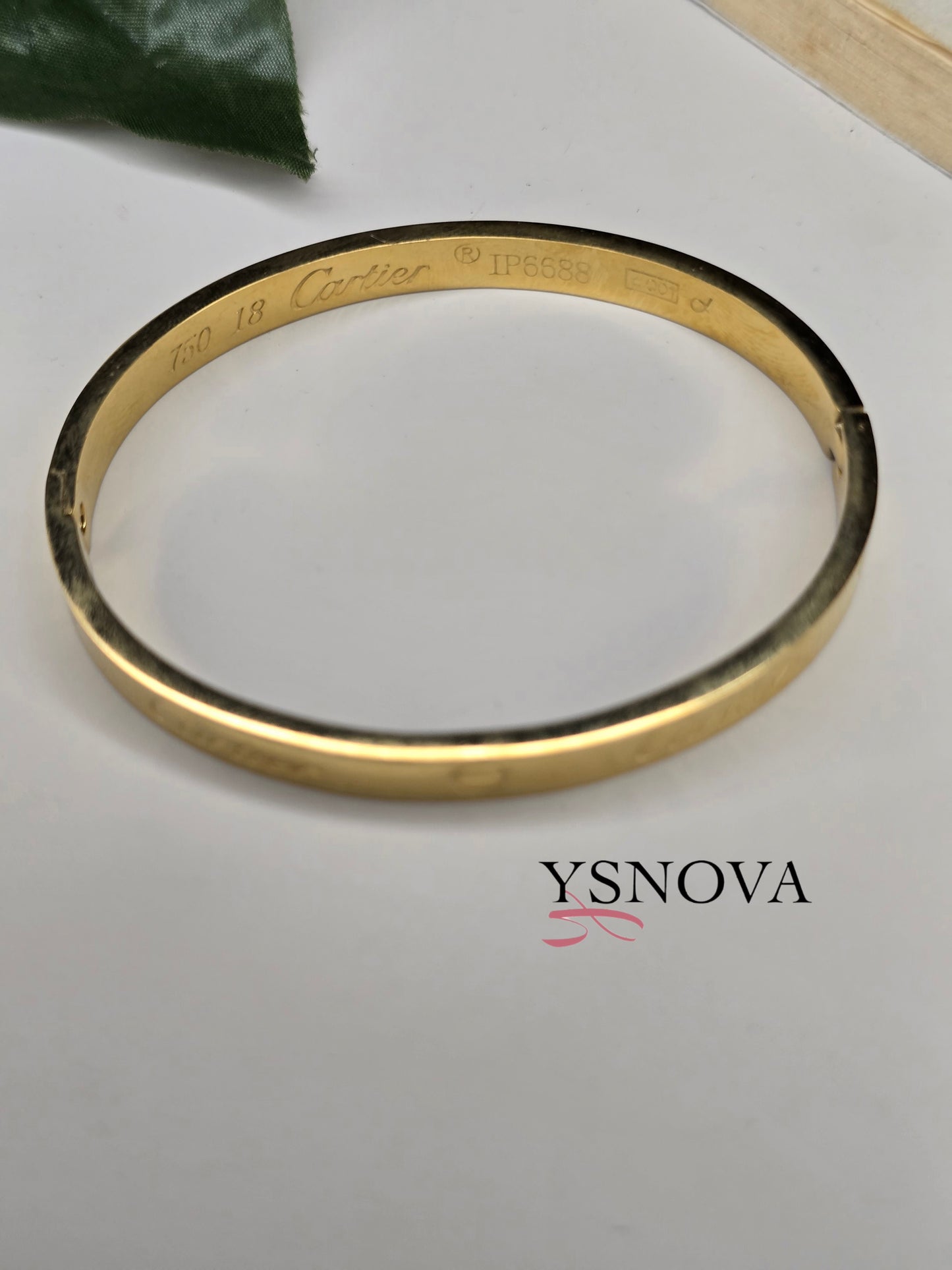 Cartier Love Inspired Bracelet – Gold Plated Stainless Steel