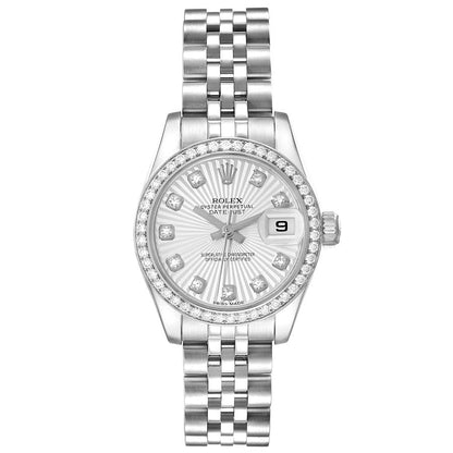 Luxury Women’s Silver watch Stainless-Steel, Waterproof