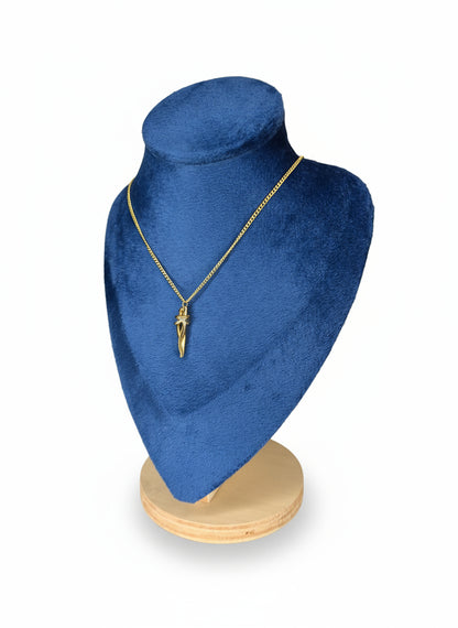 Hug Pendant Necklace – Gold Plated Stainless Steel