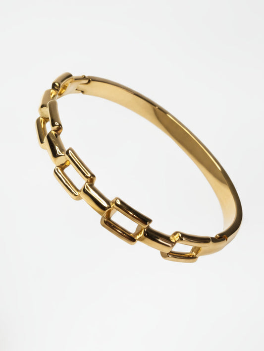 Chain Link Bracelet – Gold Plated Stainless Steel