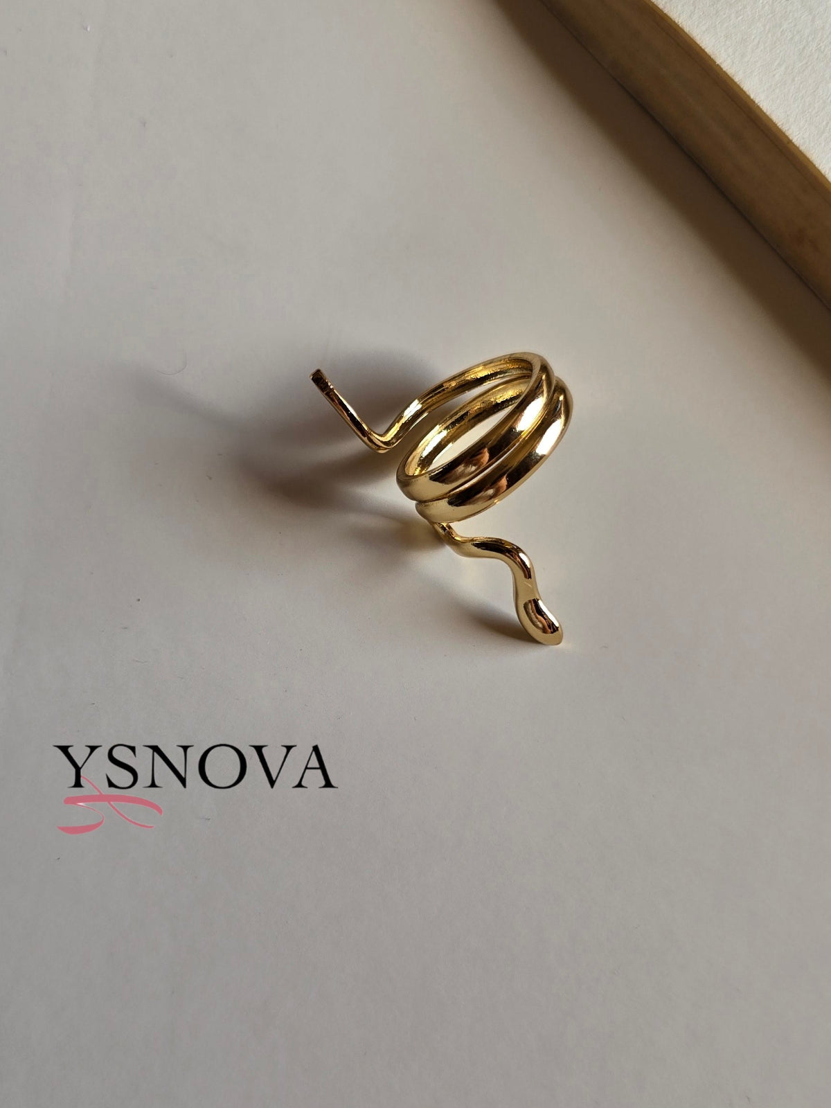 6 Modern Designs – Gold Plated Stainless Steel Rings Set (Free Size)