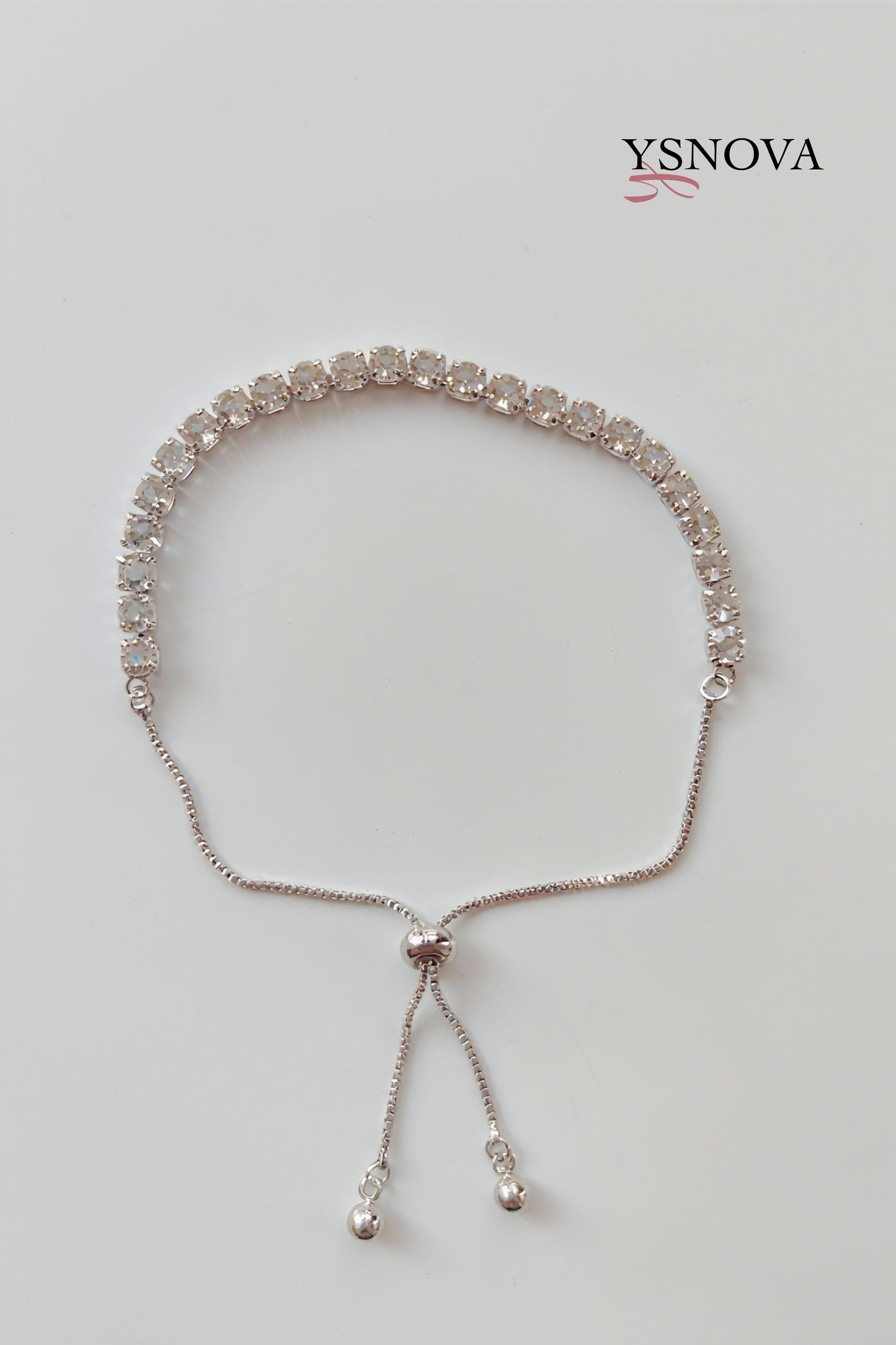 Gold or Silver Plated Stainless Steel Women’s Classic Tennis Bracelet with Zircon Stones