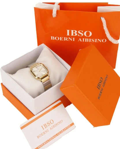 IB'SO mix gold X silver with white dial