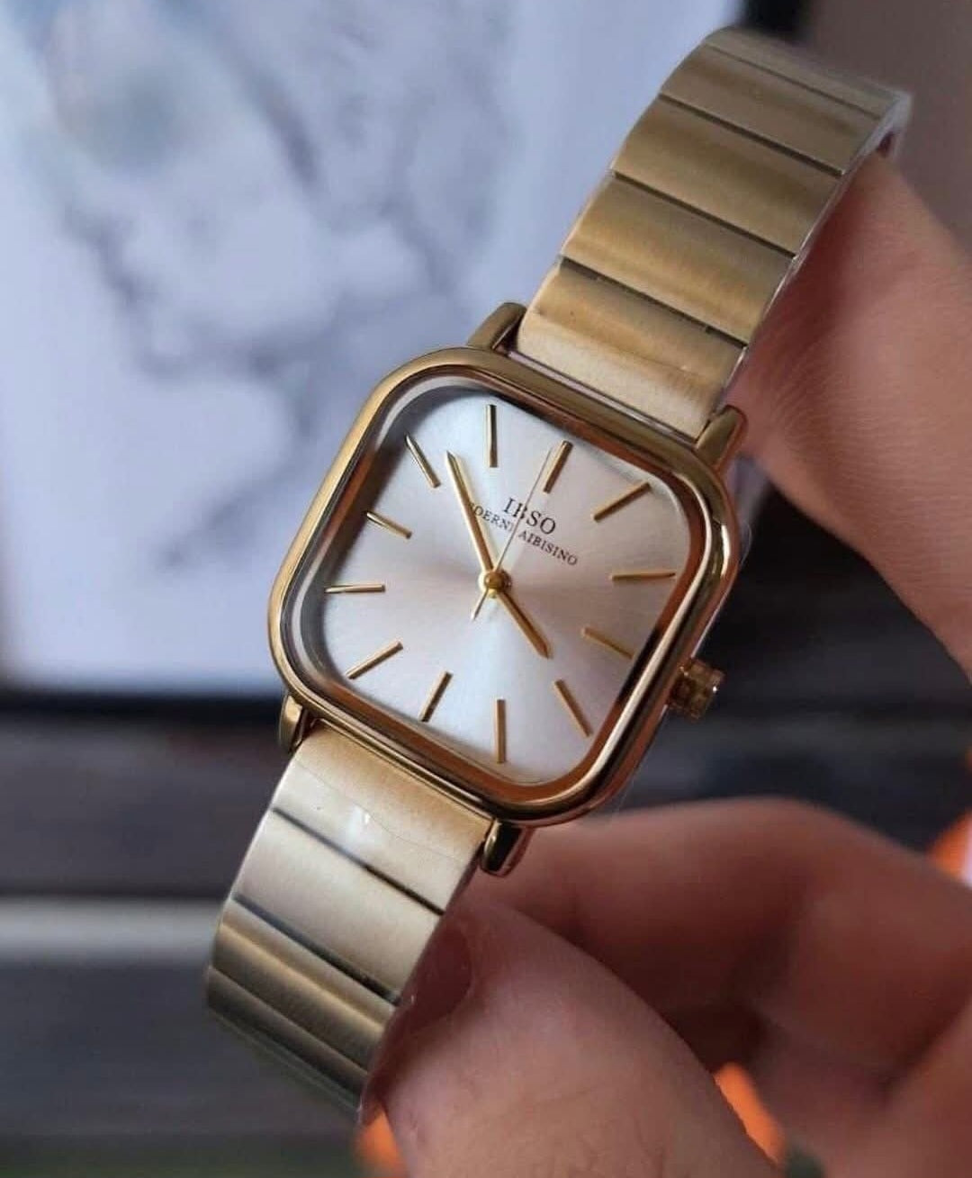 IB-SO Golden Square Watch