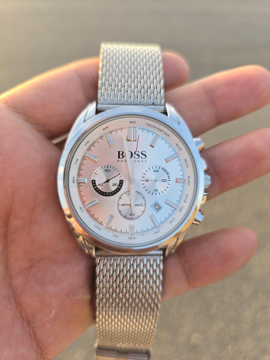 Steel Chrono Watch