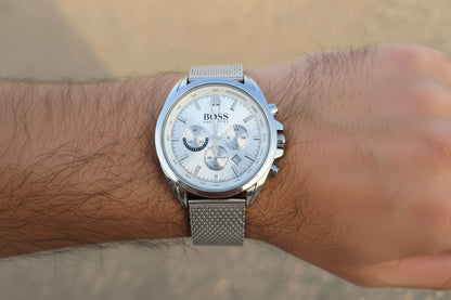 Steel Chrono Watch