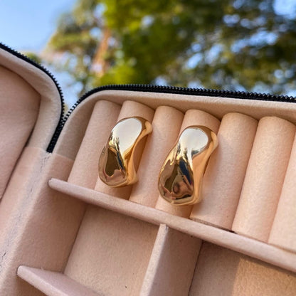 Elegant Design – Gold Plated Earrings